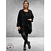 VINCENZO ALLOCCA Vest Zwart Tule